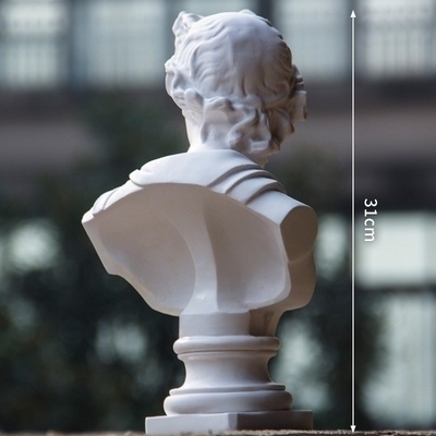 阿波罗石膏模型家用办公室胸像风格高考画室用品石膏像