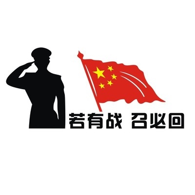 玻璃贴纸汽车个性创意文字装饰挡风军旅八一汽车装饰贴