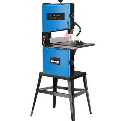 10寸调速带锯木工带锯机圆木铝材切割机大功率台式木工带锯