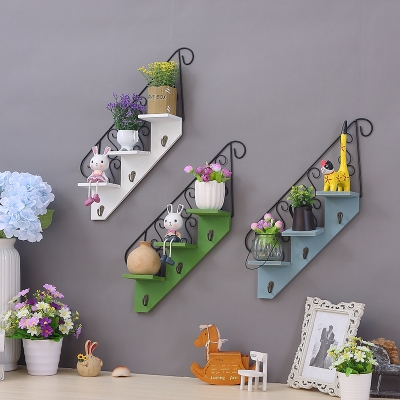 姿韵墙上装饰品墙面装饰创意家居卧室墙饰挂钩铁艺摆件