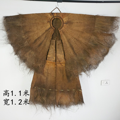蓑衣草鞋草笠可穿斗笠田园室内饭店组合套装民间葫芦火锅店老物件