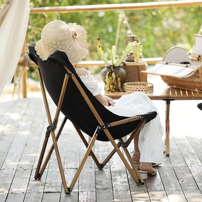 折叠椅子户外轻便旅行专用便携式露营椅子帆布加厚休闲钓鱼小椅子