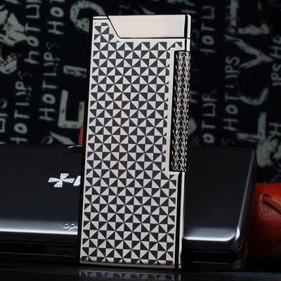 高档日本windmill风车超薄打火机火石明火充气打火机