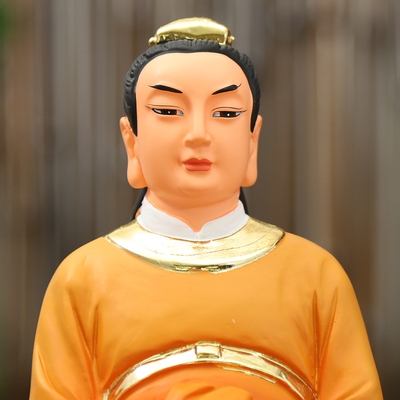 路神佛像车神12寸头神一路保平平安招财招财树摆件