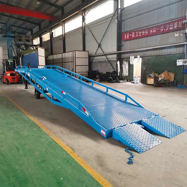 装车平台移动式登车神器集装箱卸货叉车斜坡8吨升降台