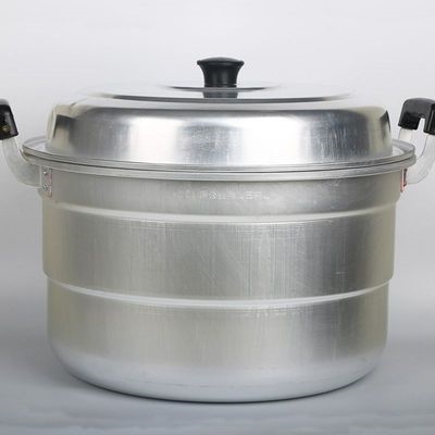 铝锅食堂涂层大锅加厚汤锅老式煮水锅烧水无家汤锅