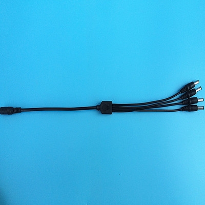 dc接头纯公摄像机配件监控电源一分铜集中线监控器材配件