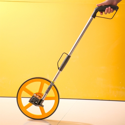 测距仪高档得力工具轮式测量轮尺手推测距仪