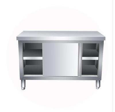 厨房工业碗柜不锈钢工作台专用商用饭店白钢操作台工作台