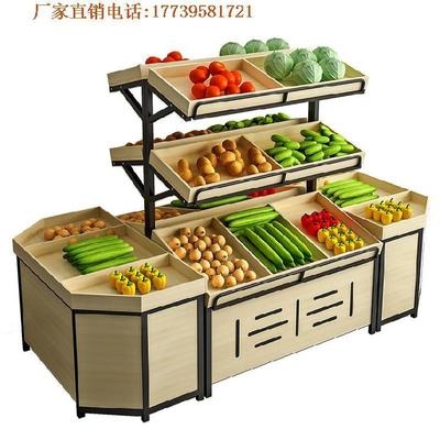 超市货架置物架水果展示架带门多功能多层架推头收纳水果架