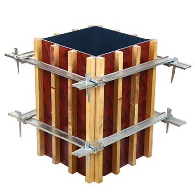 方柱建筑模板新型建筑方卡箍紧固件可调调节方梁建筑模板