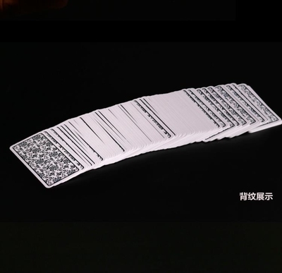 将牌牌麻三门纸麻长条制烂pvc纸配黑色136张纸麻将