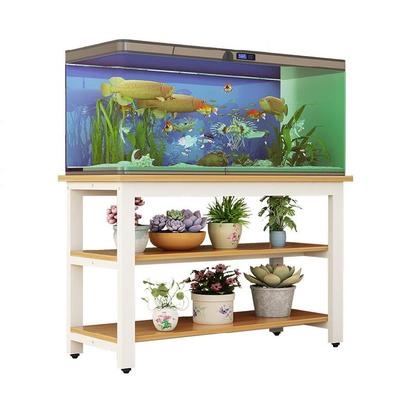 鱼缸底座铁架架子养鱼箱底客厅置物桌承重台子鱼缸