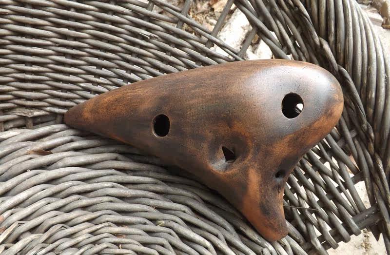 12孔bc陶笛复古陶笛厂家直销低音c调大陶笛音准音色好演奏用