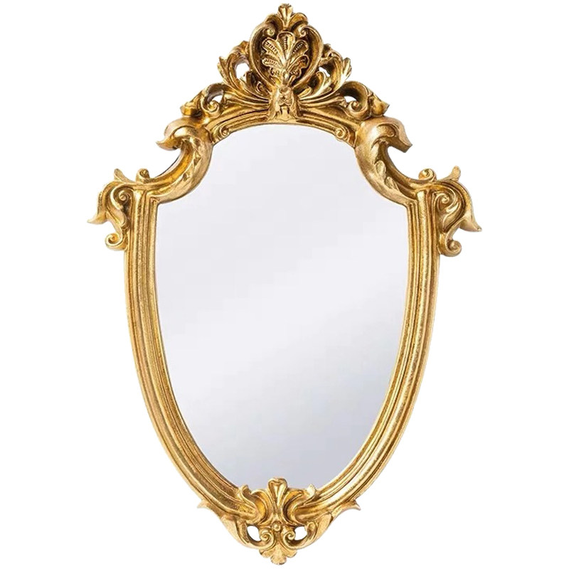 复古欧式金色做旧镜子ins风民宿家居装饰摆件拍摄背景道具 包邮