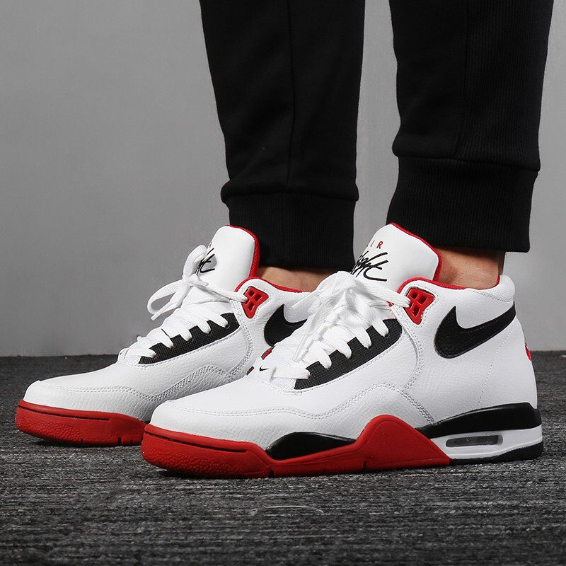 aj4兄弟款篮球鞋nike耐克男鞋新款红白实战篮球鞋