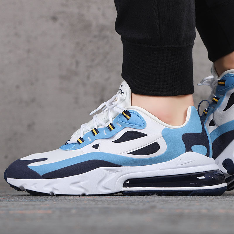 nike耐克男鞋2020夏季新款air max 270 react跑步鞋ct1264-104