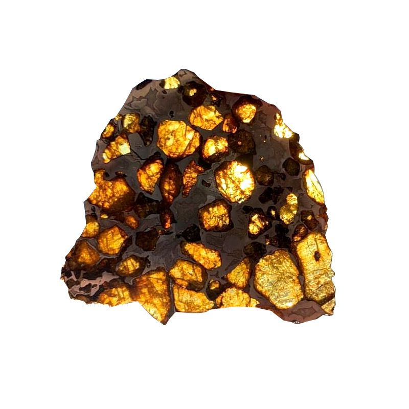 心灵面包橄榄陨石俄罗斯随城seymchan石铁陨石补充吊坠