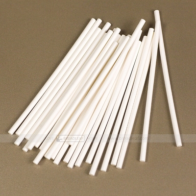 100根一件本店粗纸棒5mm直径实心纸棒白色纸棒食品级烘焙纸