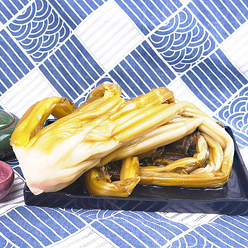 台州菜蒂头腌制菜梗酸爽下饭菜臭味芥菜常温浙江腌制