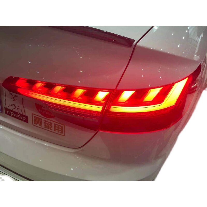 尾灯适用于奥迪a4l改装21款oled动态b9a4ar防追尾灯
