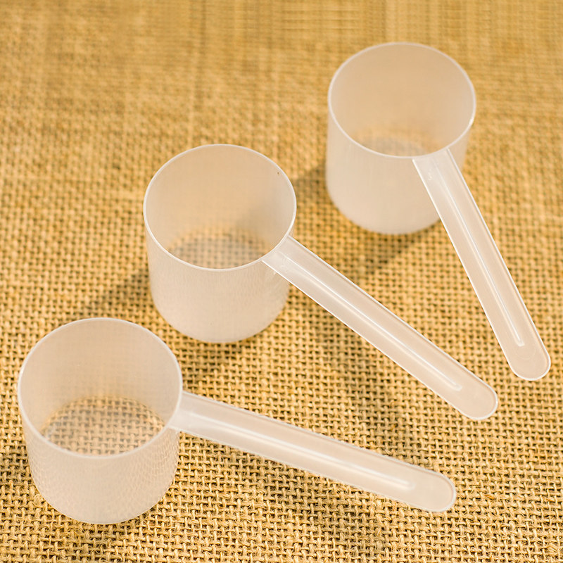 30g蛋白粉量勺30克长柄增肌粉勺珍珠配件药用量勺