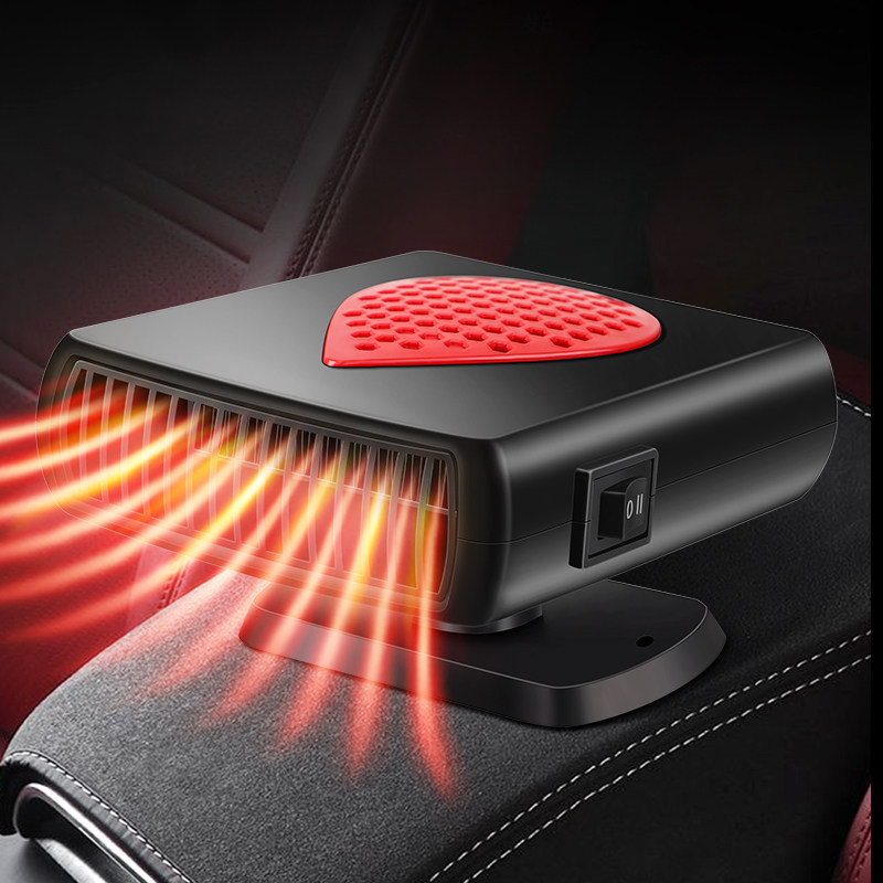 车载暖风机12v24v大货车汽车车用取暖器冬季车内内制车用电扇