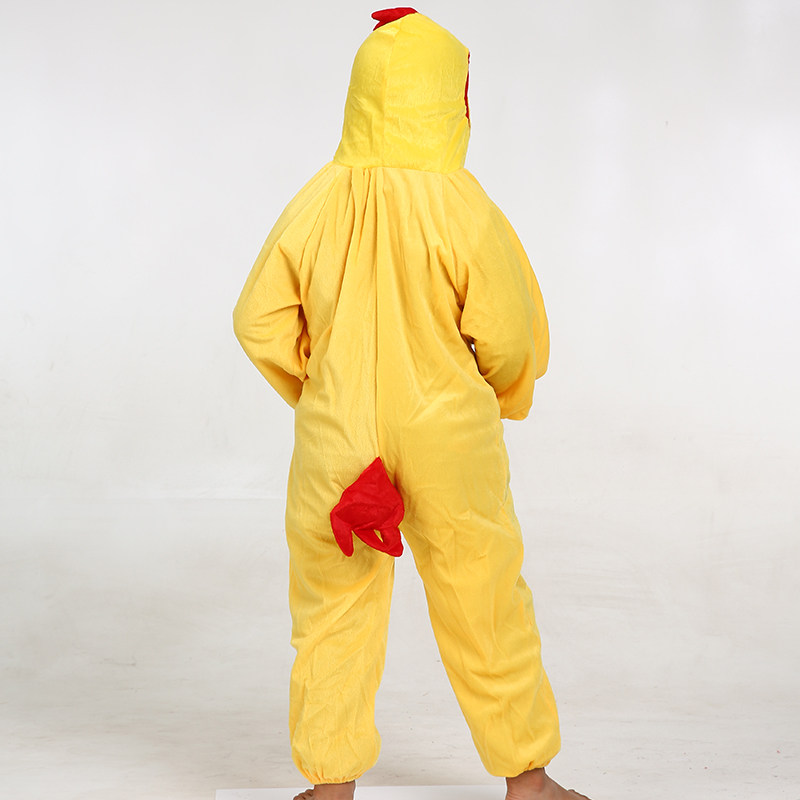 幼儿园成人儿童服饰表演卡通动物服装小鸡造型演出服服饰