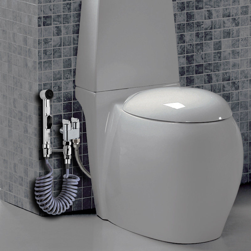 马桶喷枪潜水艇省空间冲洗水龙头家用增压伴侣卫生间净身妇洗器