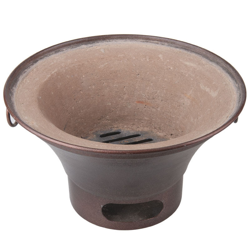 烤炉烤肉户外家用木炭老式陶土原始泥炉打边烧烤炉