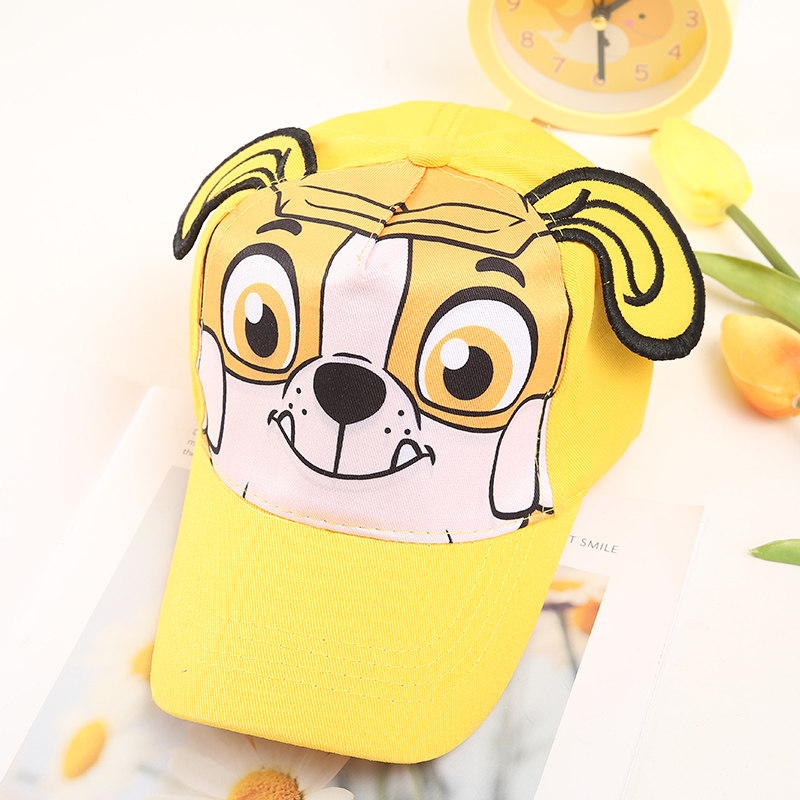 儿童卡通汪汪队小狗狗棒球帽宝宝立体印花耳朵帽子