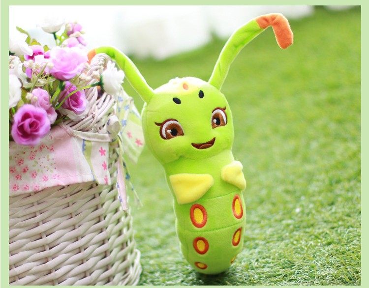 虫子新款毛毛虫糖宝花千骨婚庆公仔毛绒玩具大号娃娃抱枕生日礼品