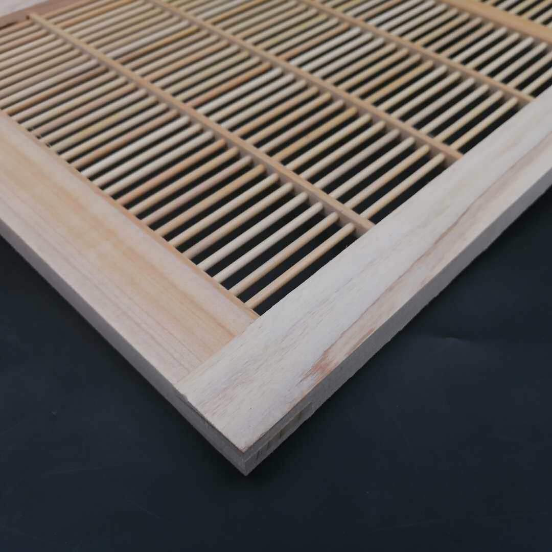 中蜂立式隔王板标准竹制蜂王蜂箱隔王栅蜜蜂隔王板中意蜂拍下备注