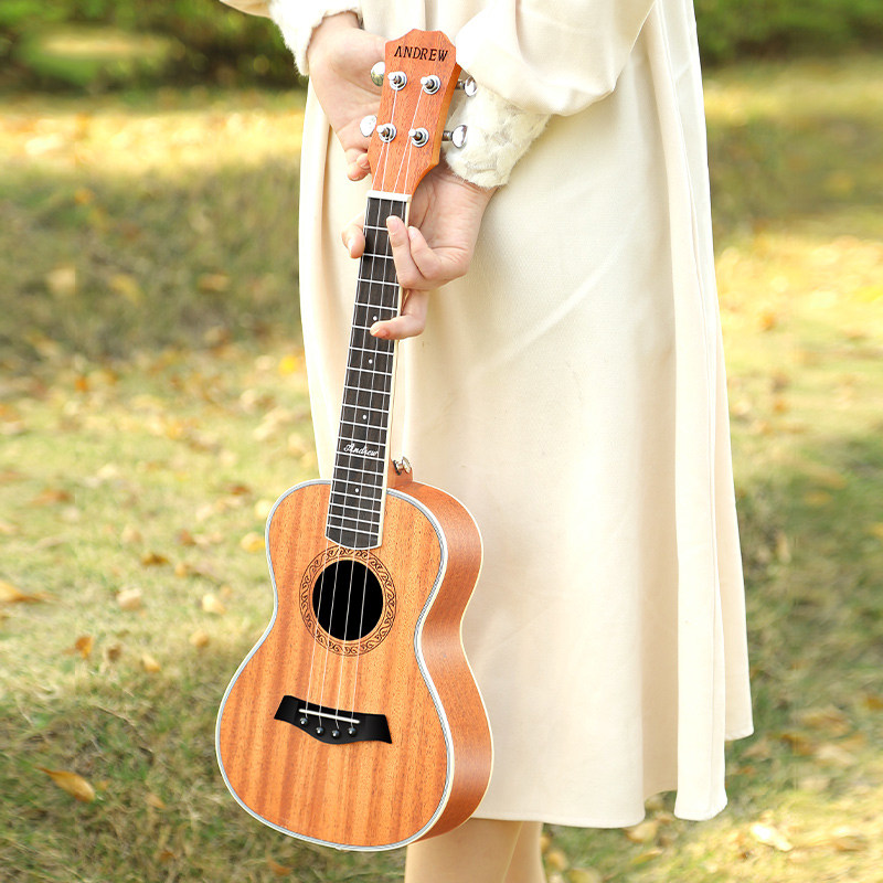 安德鲁尤克里里女生初学者单板23寸26寸小吉他儿童入门乌克丽丽男