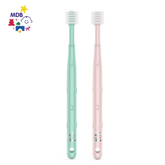 mdb baby toothbrush 360 children's baby toothbrush 0-1-2-3-6 year old soft hair baby toothbrush training mdb baby toothbrush 360 children's baby toothbrush 0-1-2-3-6 year old soft hair baby toothbrush training