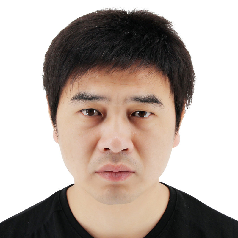 假发发丝真人发型男士头套帅气韩版中年直发日常整顶假发