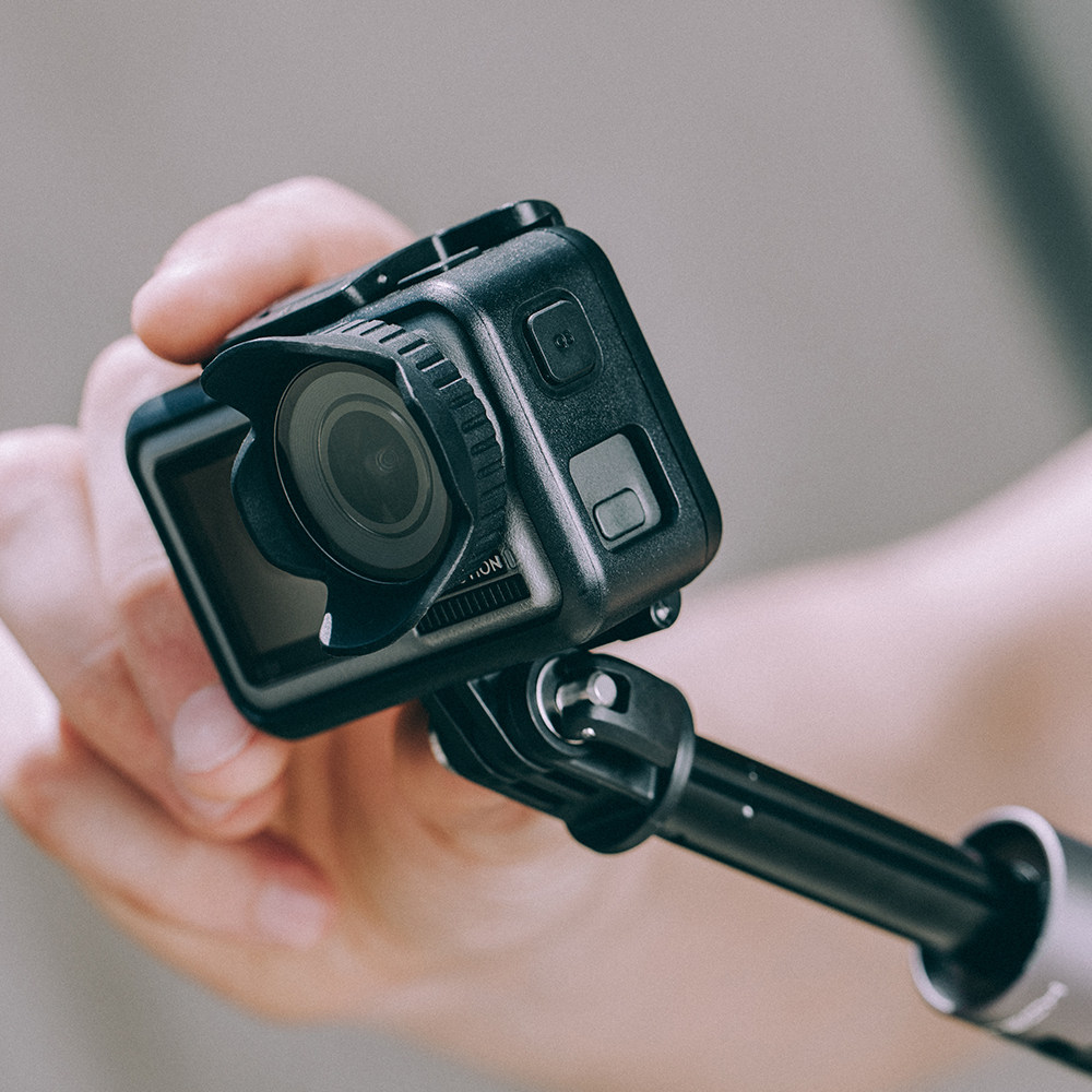 pgytech大疆djiosmoaction镜头遮光罩灵运动相机智能摄像