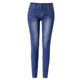 Mengshuya Yiyang jeans women's 2021 spring new high waist slim elastic small foot tight pencil pants Mengshuya Yiyang jeans women's 2021 spring new high waist slim elastic small foot tight pencil pants