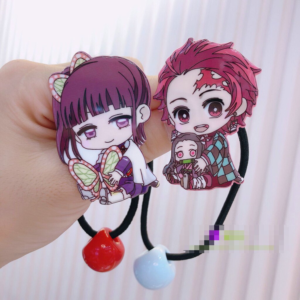 鬼灭之刃鬼灭单扎发饰二次元动漫卡通通发发饰