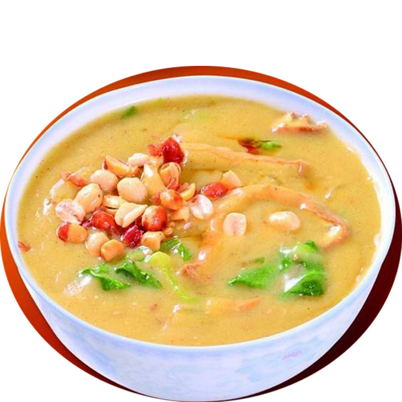 河北邯郸永年特产五香豆沫粉全料豆沫粉小米粉送芝麻盐早点早餐