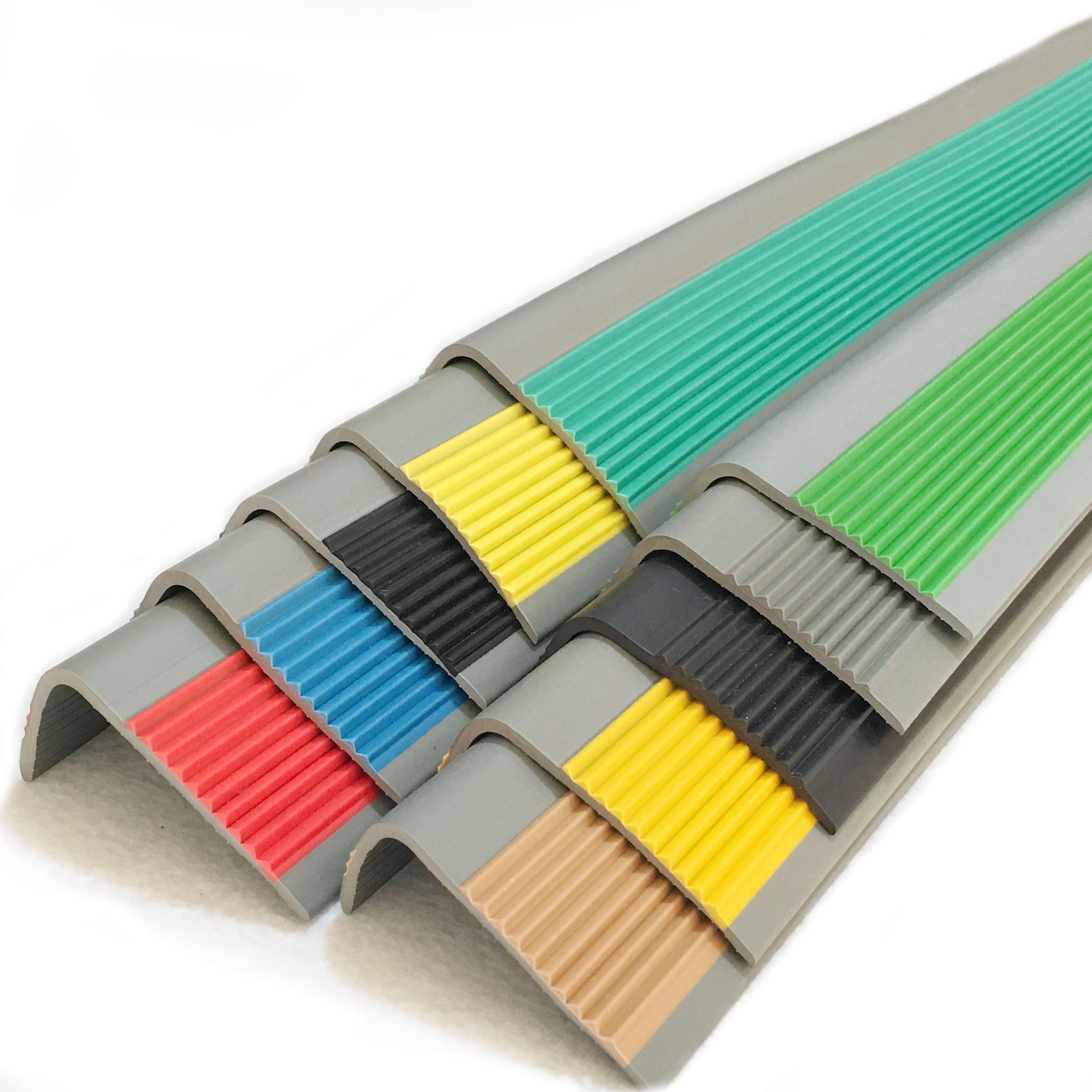 楼梯防滑自粘pvc条橡胶条地板收边压边条踏步收边条