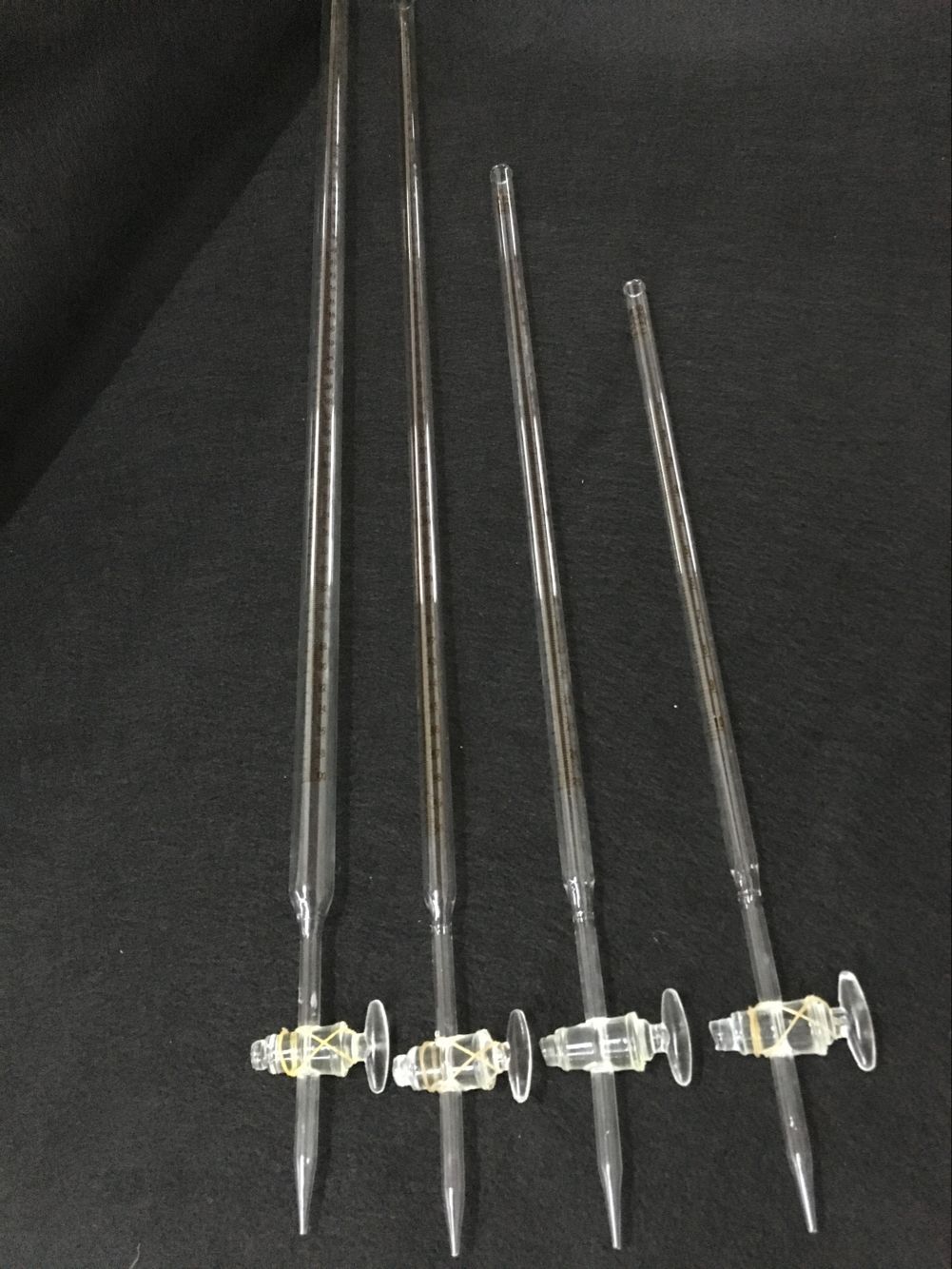 玻璃仪器 酸式滴定管 碱式滴定管 10ml 25ml 50ml 100ml