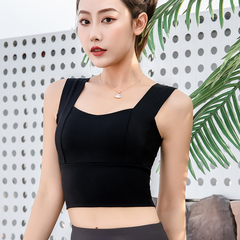 宋站运动内衣女防震跑步聚拢健身文胸速干防下垂美背瑜伽服背心薄