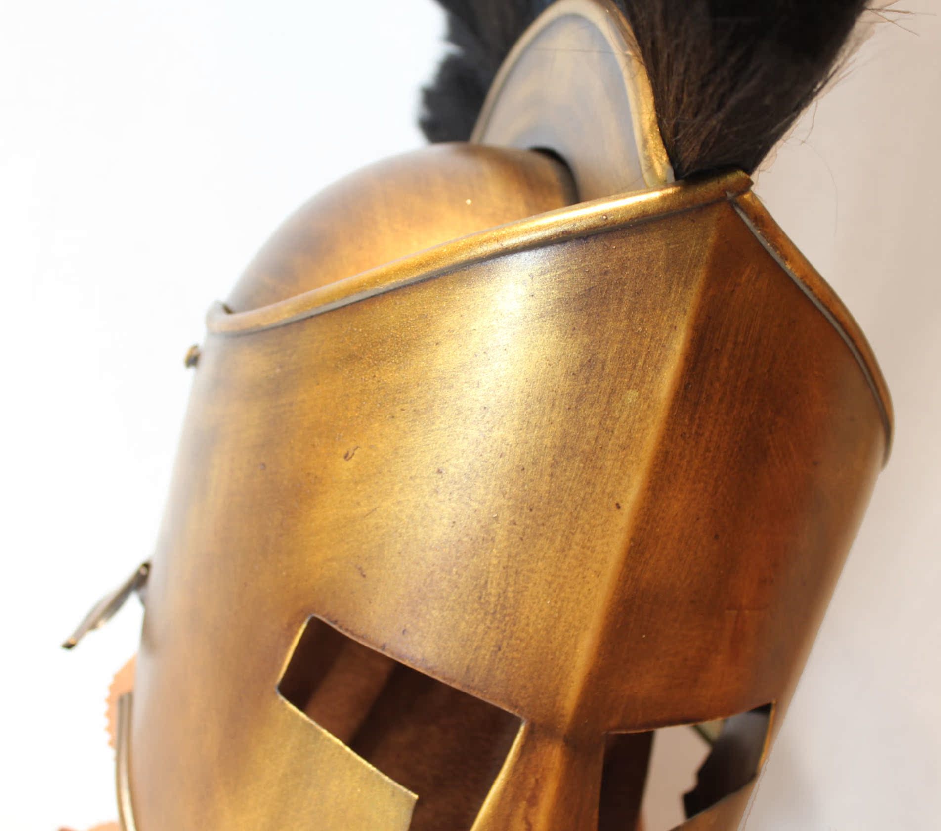 中世纪古希希腊武器cos斯巴达勇士头盔可穿穿戴摆件