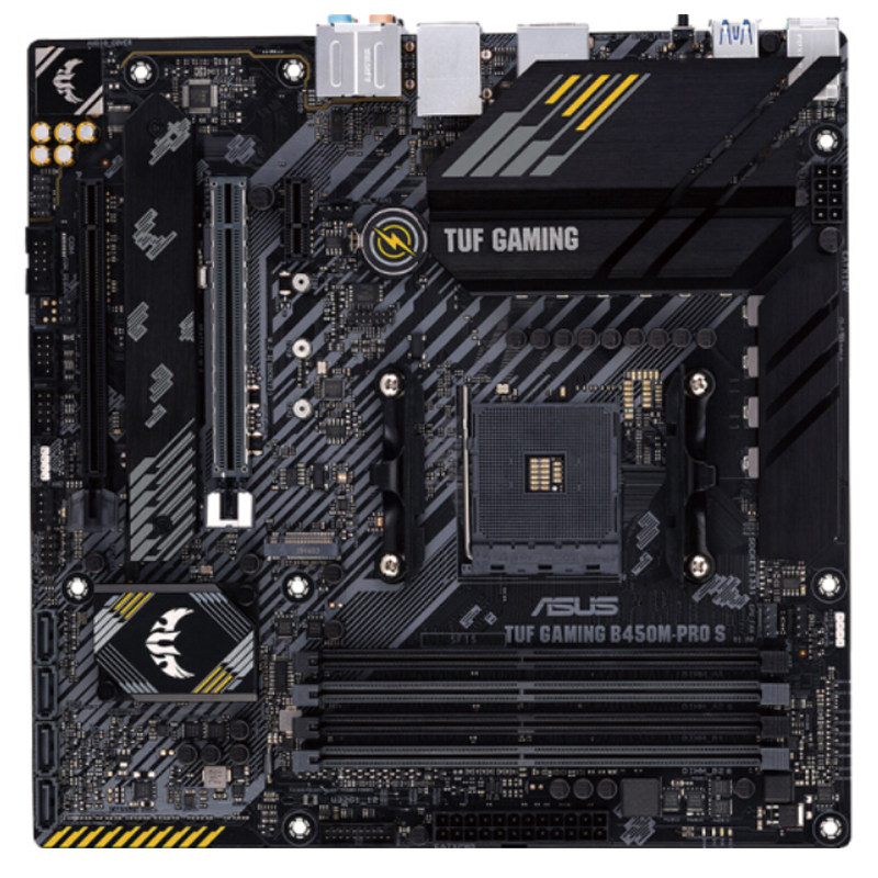 华硕tufgamingb450mpro重炮炮手主板支持socketam4主板