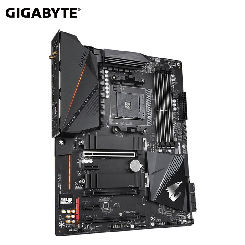 技嘉b550b550maoruselite小雕主板支持am4b550台式机