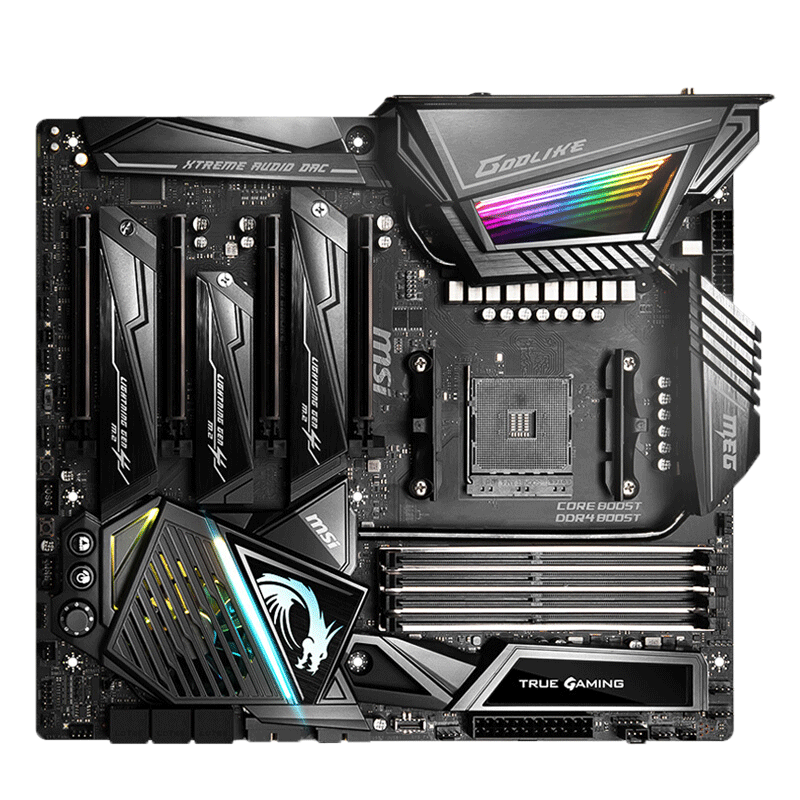 msi/微星x570 godlike 超神板台式机电脑游戏电竞主板新品am4