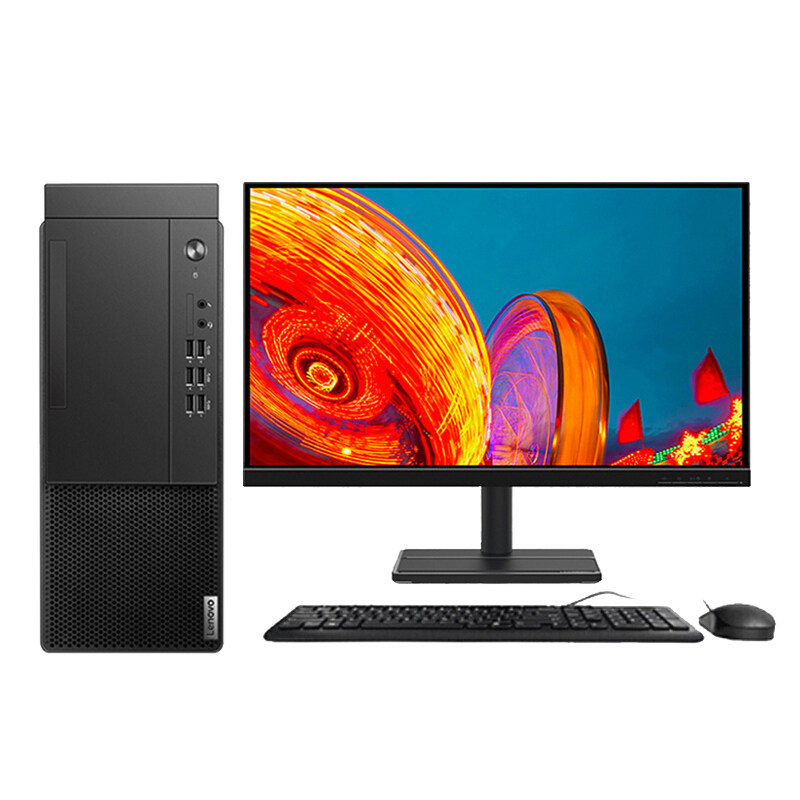 联想启天m435英特尔10代酷睿i3i5i7家用台式整机