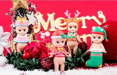 正品sonny angel圣诞节公仔钥匙扣包包挂件送女友礼物2016珍藏版