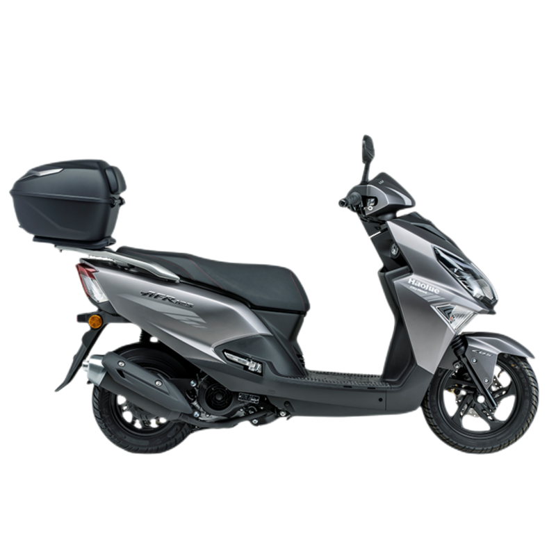 豪爵踏板摩托车afr125t-27带尾电喷启动摩托车整车